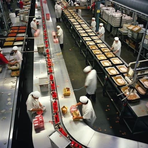 Food production line